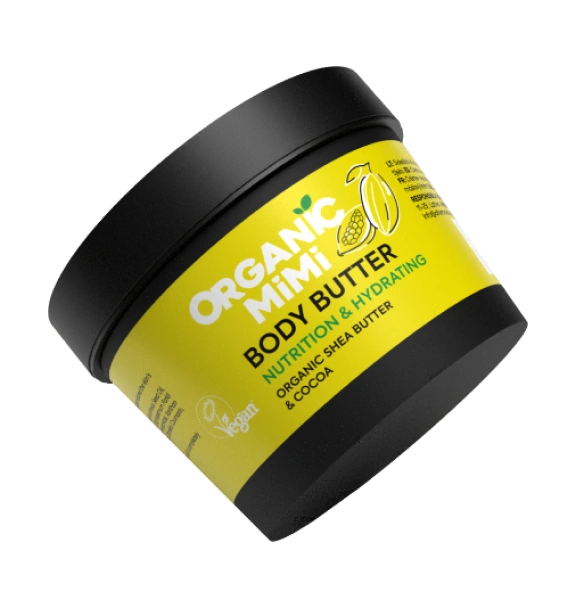 Organic Mimi Nutrition & Hydrating Shea & Cocoa Body Butter 100ml
