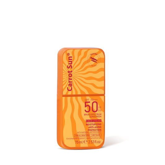 SUNSCREEN Carrot Sun – Face Cream Sunscreen SPF 50+ Very High Protection and Water resistant 75ml