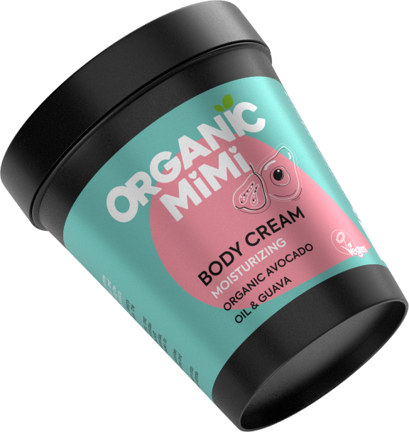 Organic Mimi Avocado & Guava Moisturizing Body Cream 200ml