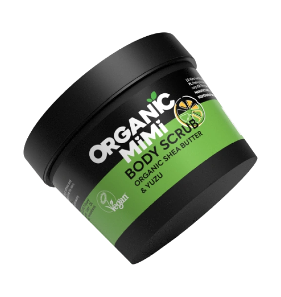 Organic Mimi Shea & Yuzu Body Scrub 120g