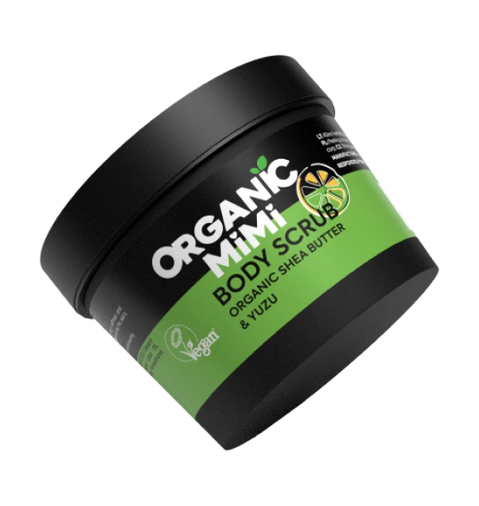 Organic Mimi Shea & Yuzu Body Scrub 120g