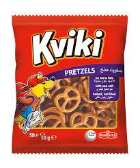 KVIKI PRETZELS baked not fried 100G